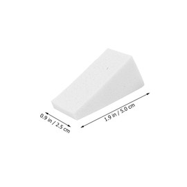 Gatuida 50Pcs Makeup Sponge Tools Skin Friendly Wedge Applicators for Wet Dry Use for Foundation Concealer Blush Convenient Cosmetic Sponges for Quick Makeup Application