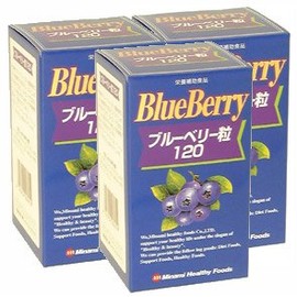 Blueberry Grain 120 [Set of 3] Minami Healthy Foods