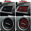 Xotic Tech 10pcs Car Interior Air Conditioner AC Vent Outlet