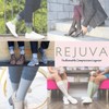 Rejuva Herringbone 15-20 mmHg Graduated Compression Socks for Men &