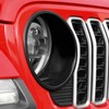Headlight Cover Guard Headlight Bezels Trim Compatible with Jeep Wrangler