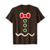 Gingerbread Man Costume Christmas T-Shirt