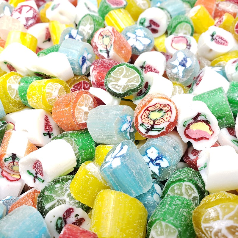 Candy Retailer Christmas Cut Rock Candy 1 Lb