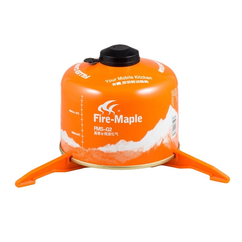 Foldable Stove Grill Gas Tank Stents Canister Stand Camping Shelf