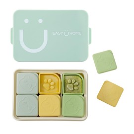 7 Pack Leakproof Dips Containers To Go, Salad Dressing Container, Condiment Container with Lids - Food Safe Silicone (Cedarwood)