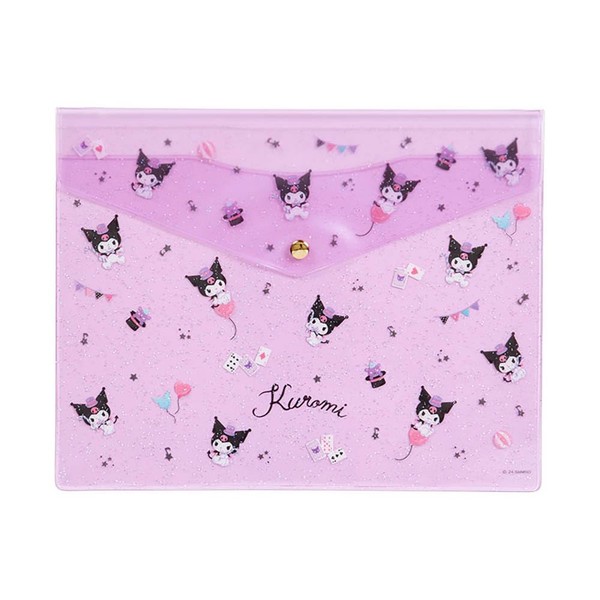 Sanrio 818275 Clear Flat Case, Chromi, Approx. Width 10.0 x
