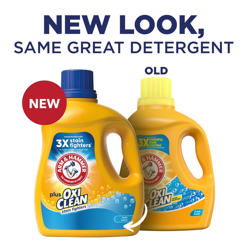 ARM & HAMMER Plus OxiClean Fresh Scent, 77 Loads Liquid