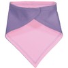 inktastic Eat More Corn Baby Bandana Bib Lavender and Pink