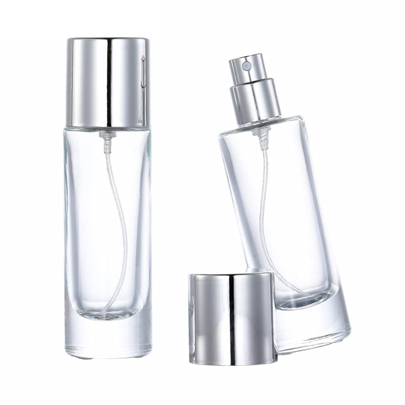 AKOAK 1 Pack 30 ML Clear Glass Separate Bottle Cosmetics