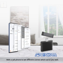 CITOLEN Smart Hub Compatible with Alexa/Google Home, Make Remote Control Blinds to Be Smart, Motorized Blinds WiFi Hub, Smart Bridge Work with Tuya App SM100