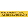 Lipton Black Tea Lemon, Pyramid Tea Bags, Flavored Teabags for
