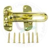 NuSet Door Guard in Polished Brass Finishing