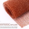 Esponja Corporal de Nylon Marrón para Espalda y Extremidades en