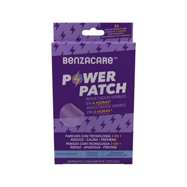 Benzacare Power Patch Parche Invisible Reduce Imperfecciones