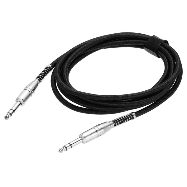 QUARKZMAN Gitarren-Instrumentenkabel, 10 Fuß 1/4 Zoll auf 1/4 Zoll gerade