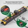 Green Box Innovations 8 Outlet Heavy Duty Long Power Receptacle