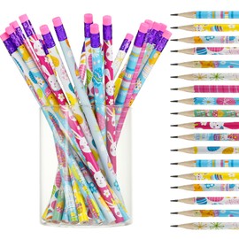 Kesote Children's Pencils Easter Pack of 24 Writing Pens Gift Party Bags (12 Designs)