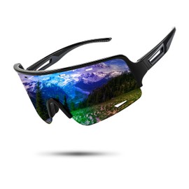 FEISEDY Mens&Women Sports Sunglasses,Half Rimless UV400 Protection Driving Fishing Cycling Golf Sun glasses B2974