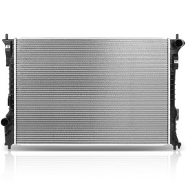SCITOO Engine Cooling Radiator Fit for 2011-2019 for Ford for Explorer 3.5L 2013-2018 for Ford for Flex 3.5L 2013-2018 for Lincoln for MKT 3.7L Replace13445, CU13445, 13364, EB5Z8005A