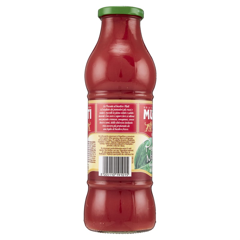 Mutti Passata with Basil 700g (Pack of 12)
