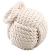 Nautical Knot Door Stopper - Ivory