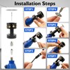 Electrode Grinder for TIG Welding, Tungsten Electrode Sharpener Set for