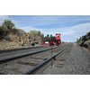 In the Breeze 2508 Steam Engine Ground Spinner-Garden Decoration