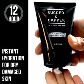 Rugged & Dapper - Crema Hidratante Facial Age Defense Para H