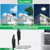ALUSSO® Solar Lights Outdoor with Motion Sensor, 3000K-6500K Changeable Dimmable