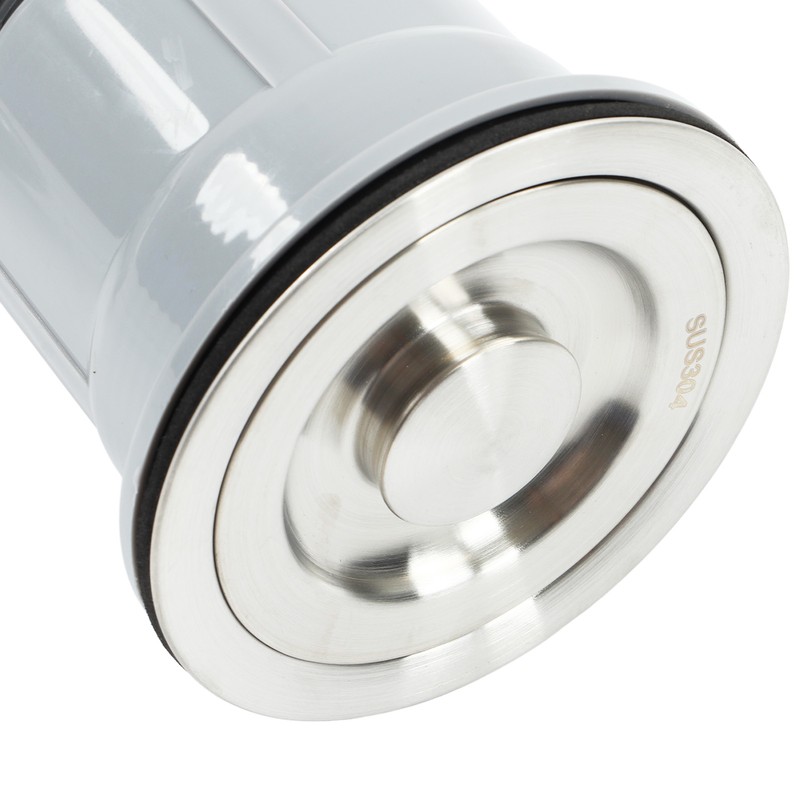 Stainless Steel Sink Drain Assembly with Cage S Bend Hose
