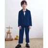 SANGTREE Conjunto de traje de caballero para niños, 3 meses