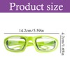 GroveEss Onion Goggles,Anti-splash Tearless Eyes Protector,Windproof Dustproof Eye ProtectGlasses for