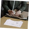SHINEOFI 8Pcs Shirt Ruler Guide Precise Neck Measurement for DIY