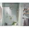 Moen 116651BN 6-Inch Straight Replacement Shower Extension, Brushed Nickel