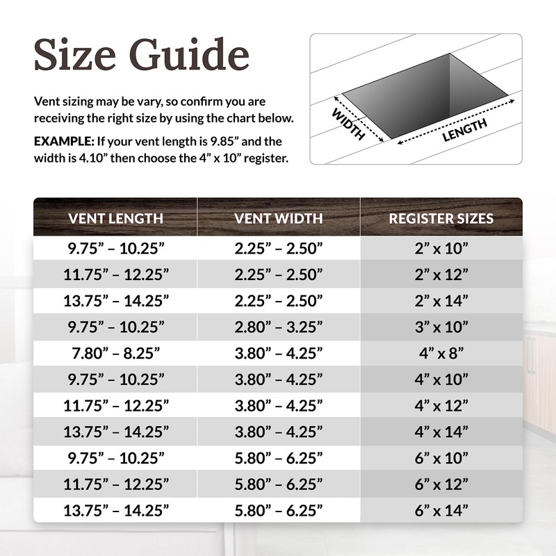 Decor Grates AJH214-RB Oriental Floor Register, 2x14 Inches, Rubbed Bronze