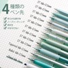 Four Candies 12 Pastel Gel Ink Ballpoint Pen Set of