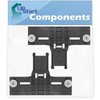 2-Pack W10350375 Dishwasher Top Rack Adjuster Replacement for Whirlpool WDT910SSYB3