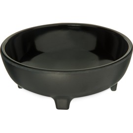Carlisle FoodService Products 087803 Molcajete Ramekin, 8 oz. Black, Melamine