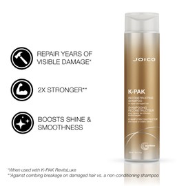 Joico Joico K-PAK Daily Shampoo and Conditioner Set to Repair Damage, 10.1-Ounce