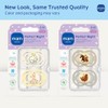 MAM Perfect Night 2 Piece Baby Pacifier, Unisex, 6+ Months