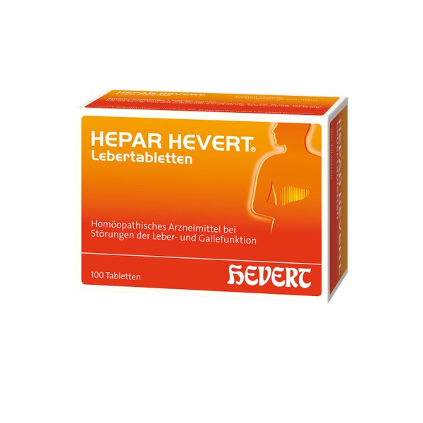 Hepar Hevert Lebertabletten, 100 pcs. Tablets