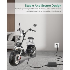 DC 48V 12AH Lead Acid Battery Charger for Electric Bicycle Bike Scooter E Wheels