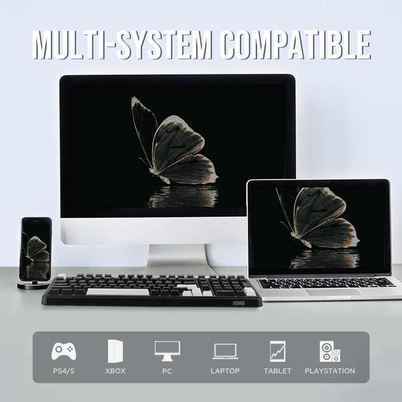 EPOMAKER TH99 Tri-Mode Wireless Mechanical Keyboard with 8000mAh Battery, Hot