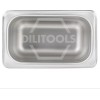 Dilitools Inserto Contenedor Acero Inoxidable Noveno De 4 Pulgadas