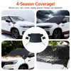 WEAREN Windshield Cover for Ice and Snow Heavy Duty Car