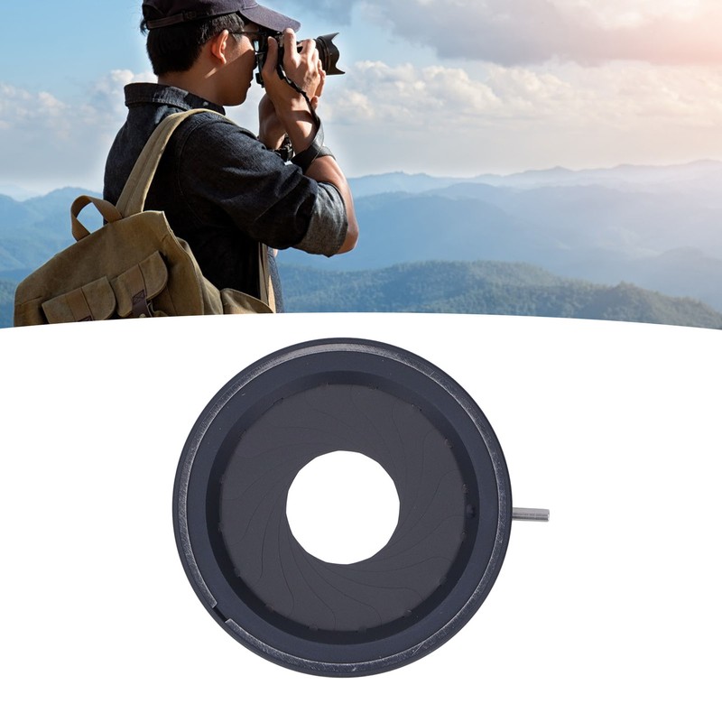 2.5‑36mm Adjustable Iris Aperture Diaphragm Iris Diaphragm Lens Optical Accessories