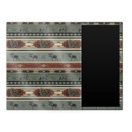 Glossy Glitter Tablet Skin Compatible with BOOX Note Air3 C (2023) - Cabin Stripes - Premium 3M Vinyl Protective Wrap Decal Cover - Easy to Apply | Crafted in The USA by MightySkins