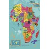 Collins Children's Africa Wall Map - 19.5 x 30 inches