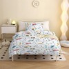 MUSOLEI Children's Car Duvet Cover 90 Single Bed 135 x