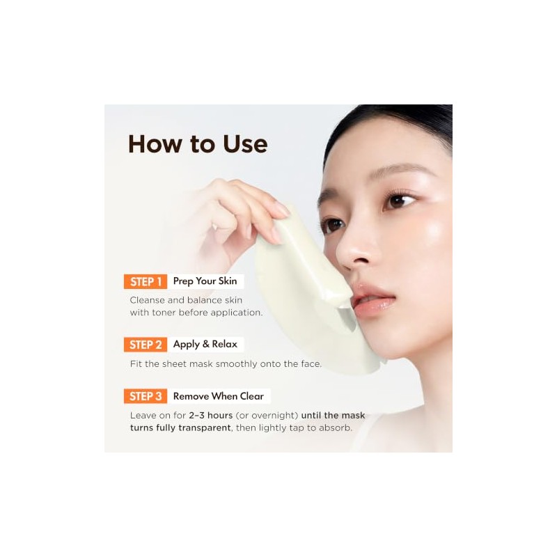 Dermal Mascarilla de Hidrogel de Vitaminas Fundente en Gel(4 Unidades)